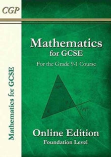 Maths for GCSE Textbook: Foundation - includes Answers (Online Edition: Gift Card) - CGP Books; CGP Books (Mixed media product) 22-05-2015 