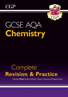 New GCSE Chemistry AQA Complete Revision & Practice includes Online Ed, Videos & Quizzes - CGP Books; CGP Books (Paperback) 07-07-2016 