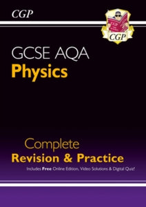 New GCSE Physics AQA Complete Revision & Practice includes Online Ed, Videos & Quizzes - CGP Books; CGP Books (Paperback) 30-06-2016 
