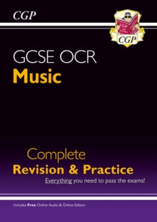 GCSE Music OCR Complete Revision & Practice (with Audio CD) - for the Grade 9-1 Course - CGP Books; CGP Books (Paperback) 27-05-2016 