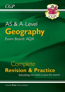 A-Level Geography: AQA Year 1 & 2 Complete Revision & Practice - CGP Books; CGP Books (Paperback) 25-08-2017 