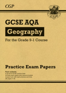 CGP AQA GCSE Geography  GCSE Geography AQA Practice Papers - CGP Books; CGP Books (Paperback) 31-10-2017 