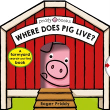 Where Does Pig Live? - Roger Priddy (Hardback) 03-07-2018 