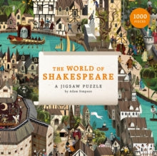 The World of Shakespeare: 1000-Piece Jigsaw Puzzle - Adam Simpson (Jigsaw) 12-08-2019 