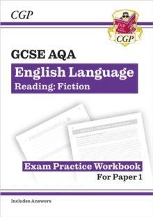 New GCSE English Language AQA Reading Fiction Exam Practice Workbook (for exams from 2026) - CGP Books; CGP Books (Paperback) 21-08-2025 