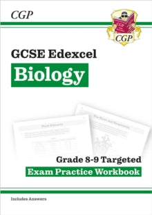 GCSE Biology Edexcel Grade 8-9 Targeted Exam Practice Workbook (includes Answers) - CGP Books; CGP Books (Paperback) 16-10-2018 