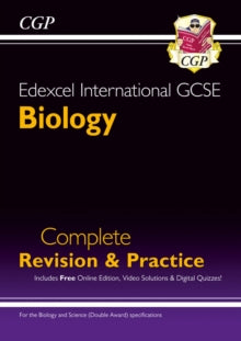 Grade 9-1 Edexcel International GCSE Biology: Complete Revision & Practice with Online Edition - CGP Books; CGP Books (Paperback) 04-12-2018 