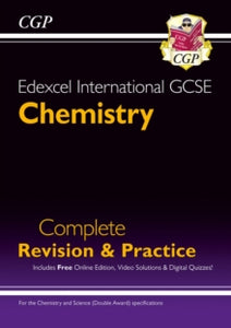 Grade 9-1 Edexcel International GCSE Chemistry: Complete Revision & Practice with Online Edition - CGP Books; CGP Books (Paperback) 04-12-2018 