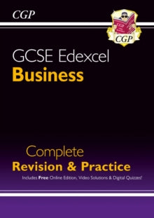 GCSE Business Edexcel Complete Revision and Practice - Grade 9-1 Course (with Online Edition) - CGP Books; CGP Books (Paperback) 04-12-2018 