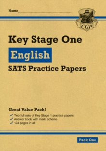 KS1 English SATS Practice Papers: Pack 1 (for the 2022 tests) - CGP Books; CGP Books (Paperback) 30-08-2018 