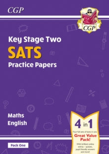 KS2 Maths and English SATS Practice Papers Pack (for the 2022 tests) - Pack 1 - CGP Books; CGP Books (Paperback) 30-08-2018 