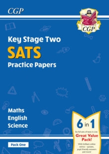 New KS2 Complete SATS Practice Papers Pack 1: Science, Maths & English (for the 2022 tests) - CGP Books; CGP Books (Paperback) 30-08-2018 
