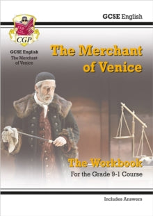 CGP GCSE English Text Guide Workbooks  GCSE English Shakespeare - The Merchant of Venice Workbook (includes Answers) - CGP Books; CGP Books (Paperback) 20-12-2018 
