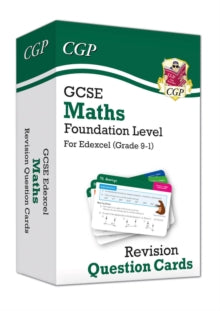 Grade 9-1 GCSE Maths Edexcel Revision Question Cards - Foundation - CGP Books; CGP Books (Mixed media product) 24-04-2019 