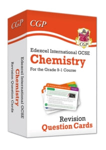 New Grade 9-1 Edexcel International GCSE Chemistry: Revision Question Cards - CGP Books; CGP Books (Mixed media product) 24-07-2019 