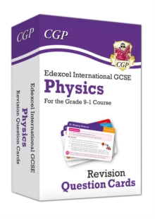 New Grade 9-1 Edexcel International GCSE Physics: Revision Question Cards - CGP Books; CGP Books (Mixed media product) 31-07-2019 