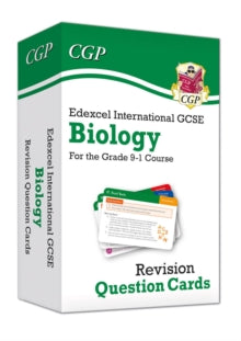 New Grade 9-1 Edexcel International GCSE Biology: Revision Question Cards - CGP Books; CGP Books (Mixed media product) 24-07-2019 
