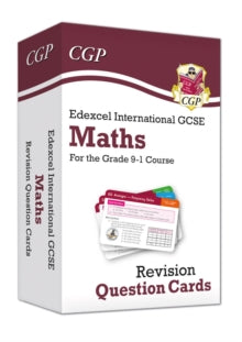 New Grade 9-1 Edexcel International GCSE Maths: Revision Question Cards - CGP Books; CGP Books (Mixed media product) 20-08-2019 