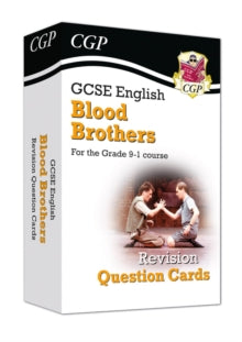 New Grade 9-1 GCSE English - Blood Brothers Revision Question Cards - CGP Books; CGP Books (Mixed media product) 06-02-2020 