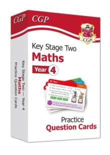 New KS2 Maths Practice Question Cards - Year 4 - CGP Books; CGP Books (Mixed media product) 02-06-2020 