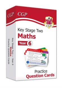New KS2 Maths Practice Question Cards - Year 6 - CGP Books; CGP Books (Mixed media product) 01-06-2020 
