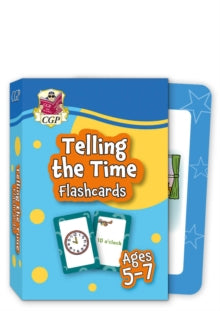 New Telling the Time Flashcards for Ages 5-7: perfect for learning at home - CGP Books; CGP Books (Mixed media product) 01-07-2020 