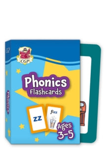 New Phonics Flashcards for Ages 3-5: perfect for learning at home - CGP Books; CGP Books (Mixed media product) 02-07-2020 