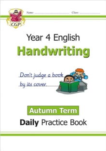 New KS2 Handwriting Daily Practice Book: Year 4 - Autumn Term - CGP Books; CGP Books (Paperback) 02-09-2020 