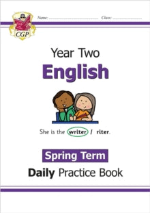New KS1 English Daily Practice Book: Year 2 - Spring Term - CGP Books; CGP Books (Paperback) 15-09-2020 