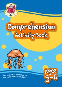New English Comprehension Activity Book for Ages 5-6 (Year 1): perfect for learning at home - CGP Books; CGP Books (Paperback) 21-12-2020 