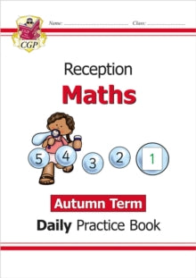 CGP Reception Daily Workbooks  Reception Maths Daily Practice Book: Autumn Term - CGP Books; CGP Books (Paperback) 06-05-2021 
