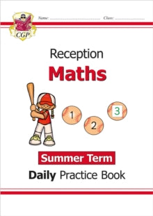 CGP Reception Daily Workbooks  Reception Maths Daily Practice Book: Summer Term - CGP Books; CGP Books (Paperback) 12-05-2021 