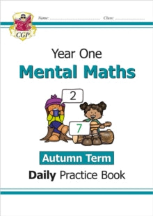 CGP Year 1 Daily Workbooks  KS1 Mental Maths Year 1 Daily Practice Book: Autumn Term - CGP Books; CGP Books (Paperback) 27-05-2021 