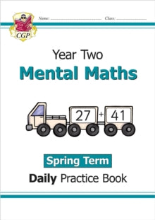 CGP Year 2 Daily Workbooks  KS1 Mental Maths Year 2 Daily Practice Book: Spring Term - CGP Books; CGP Books (Paperback) 20-05-2021 