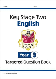 CGP Year 3 English  KS2 English Year 3 Targeted Question Book - CGP Books; CGP Books (Paperback) 07-09-2021 
