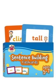 CGP KS1 Activity Books and Cards  Sentence Building Flashcards for Ages 5-7 - CGP Books; CGP Books (Hardback) 20-05-2022 