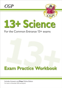 CGP 13+ ISEB Common Entrance  13+ Science Exam Practice Workbook for the Common Entrance Exams - CGP Books; CGP Books (Paperback) 03-09-2021 