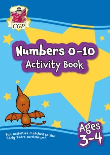 CGP Preschool Activity Books and Cards  Numbers 0-10 Activity Book for Ages 3-4 (Preschool) - CGP Books; CGP Books (Paperback) 02-02-2022 