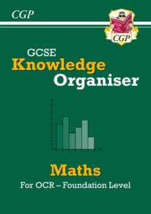 CGP OCR GCSE Maths  GCSE Maths OCR Knowledge Organiser - Foundation - CGP Books; CGP Books (Paperback) 21-12-2021 