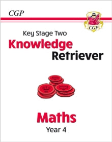 CGP Year 4 Maths  KS2 Maths Year 4 Knowledge Retriever - CGP Books; CGP Books (Paperback) 25-08-2022 