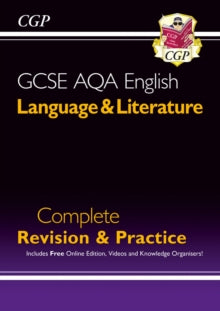 New GCSE English Language & Literature AQA Complete Revision & Practice (for exams from 2026) - CGP Books; CGP Books (Paperback) 27-06-2025 
