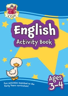CGP Preschool Activity Books and Cards  English Activity Book for Ages 3-4 (Preschool) - CGP Books; CGP Books (Paperback) 28-03-2022 