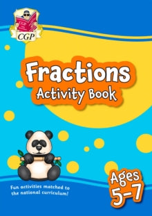 CGP KS1 Activity Books and Cards  Fractions Activity Book for Ages 5-7 - CGP Books; CGP Books (Paperback) 01-04-2022 
