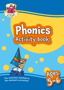 CGP KS1 Activity Books and Cards  Phonics Activity Book for Ages 5-6 (Year 1) - CGP Books; CGP Books (Paperback) 18-05-2022 