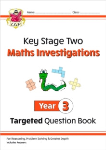 CGP Year 3 Maths  KS2 Maths Investigations Year 3 Targeted Question Book - CGP Books; CGP Books (Paperback) 09-05-2022 
