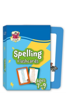 CGP KS2 Activity Books and Cards  Spelling Flashcards for Ages 7-9 - CGP Books; CGP Books (Hardback) 06-06-2022 