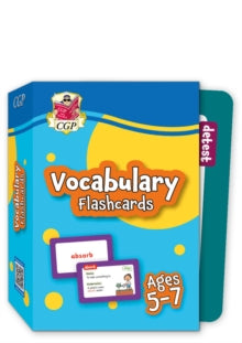 CGP KS1 Activity Books and Cards  Vocabulary Flashcards for Ages 5-7 - CGP Books; CGP Books (Hardback) 28-10-2022 