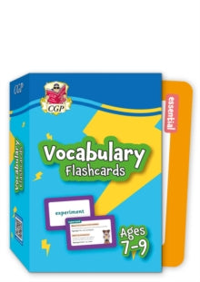 CGP KS2 Activity Books and Cards  Vocabulary Flashcards for Ages 7-9 - CGP Books; CGP Books (Hardback) 28-10-2022 