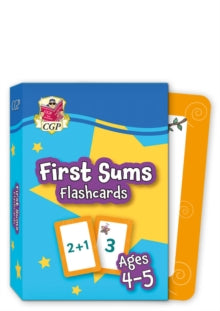 CGP Reception Activity Books and Cards  First Sums Flashcards for Ages 4-5 (Reception): perfect for learning the number bonds to 10 - CGP Books; CGP Books (Hardback) 30-05-2022 