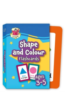 CGP Reception Activity Books and Cards  Shape & Colour Flashcards for Ages 3-5 - CGP Books; CGP Books (Hardback) 27-05-2022 